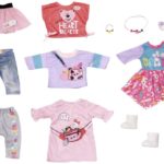 Neu Zapf Creation BABY born Little Nice Outfit pink 36cm 11813079