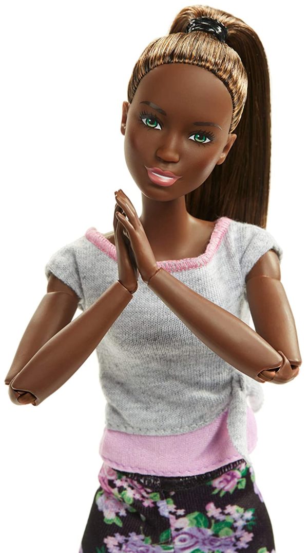 Barbie FTG83 – tillverkad för att flytta docka, färgad med afro-stil -  Reborn Docka