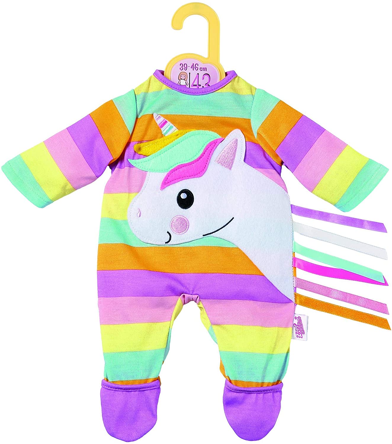 Costume câlin licorne pour poupée de 43cm multicolore Zapf Creation