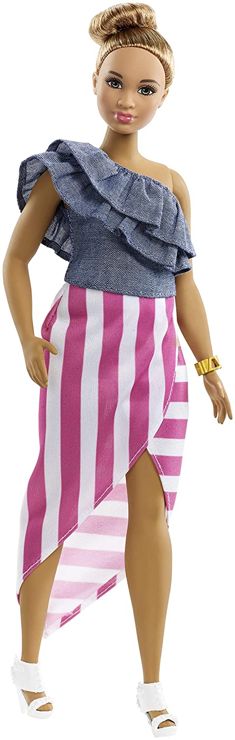 Mattel Barbie – Fashionistas docka och mode presentset, med