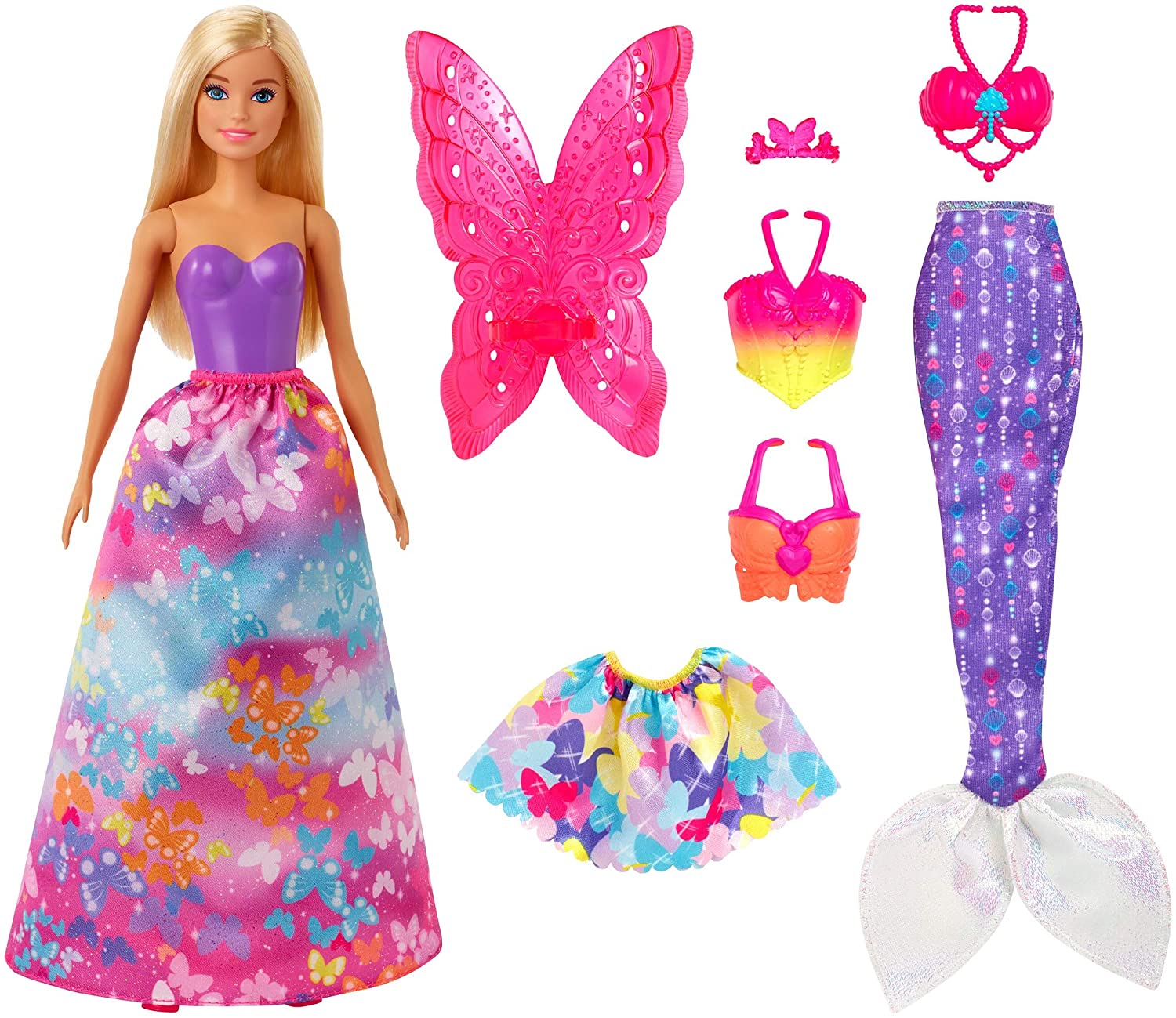 Barbie GJK40 Barbie Dreamtopia Presentförpackning med en 32cm Blond
