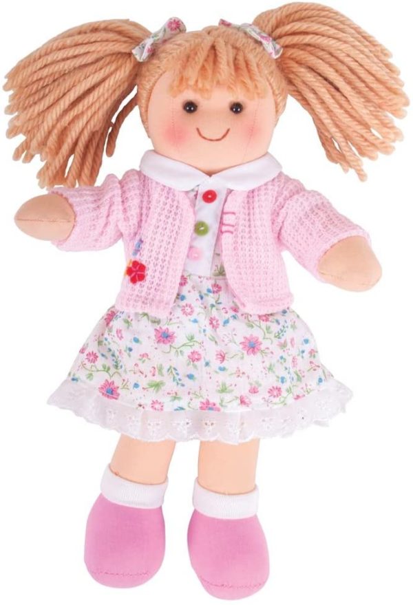 Doll Outfit Clothing Dress Up Bigjigs Toys Pink Doll Dress 28cm